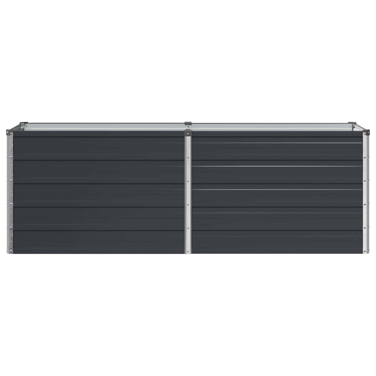 Pakelta sodo lova Antracito 160 x 40 x 55 cm