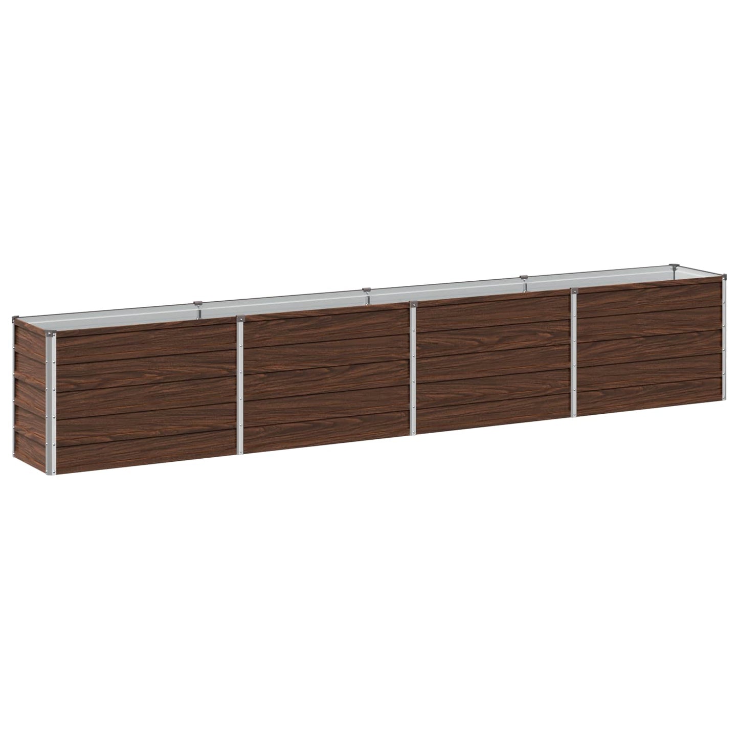 Pakelta sodo lova Juoda 320 x 40 x 55 cm