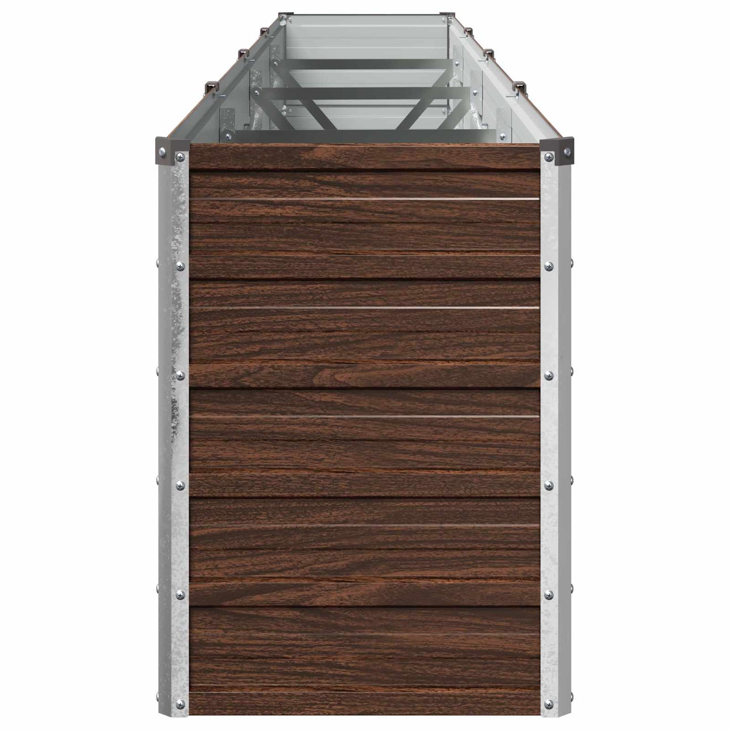 Pakelta sodo lova Juoda 320 x 40 x 55 cm