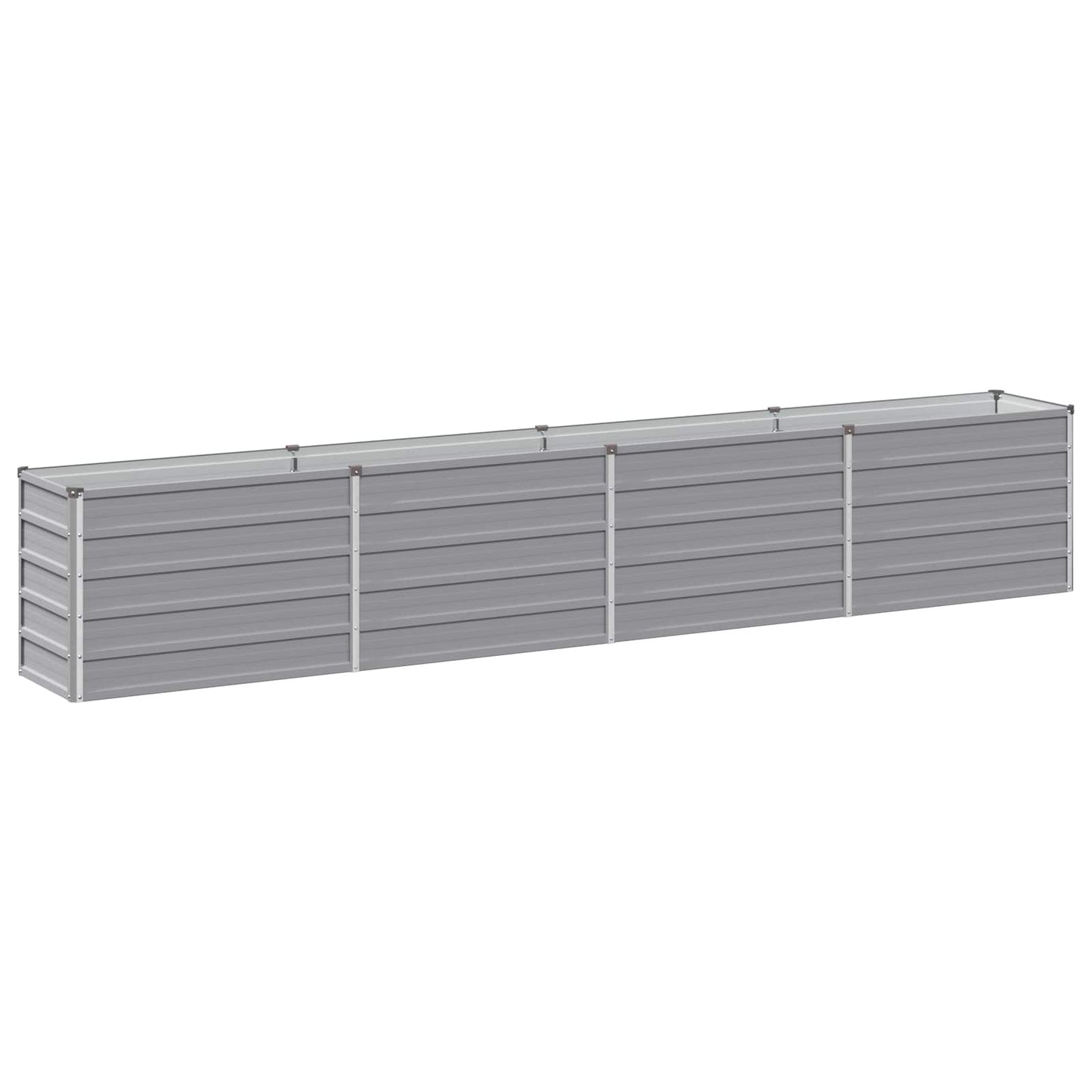 Pakelta sodo lova Pilka 320 x 40 x 55 cm
