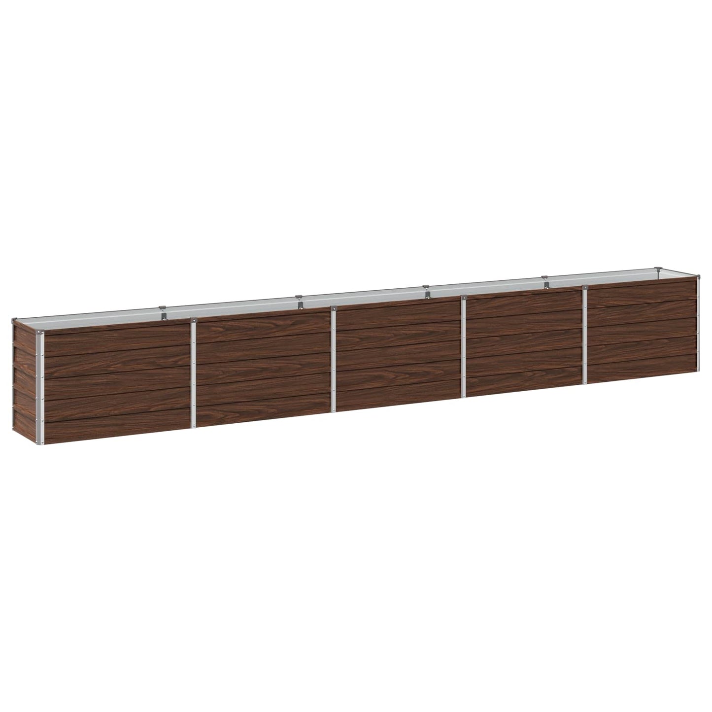 Pakelta sodo lova Juoda 400 x 40 x 55 cm