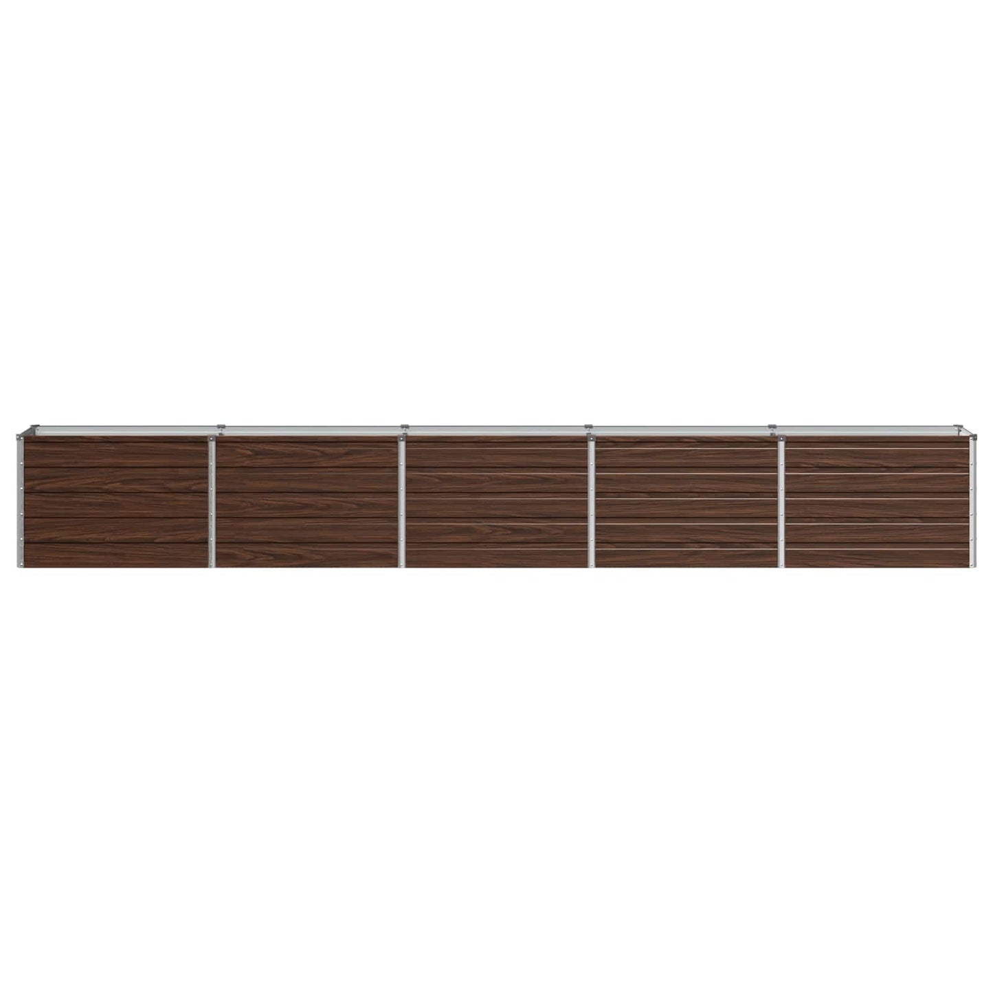 Pakelta sodo lova Juoda 400 x 40 x 55 cm