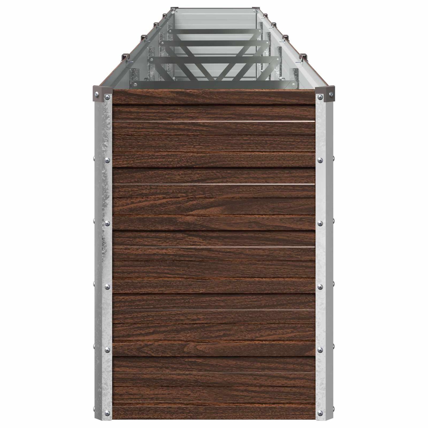 Pakelta sodo lova Juoda 400 x 40 x 55 cm