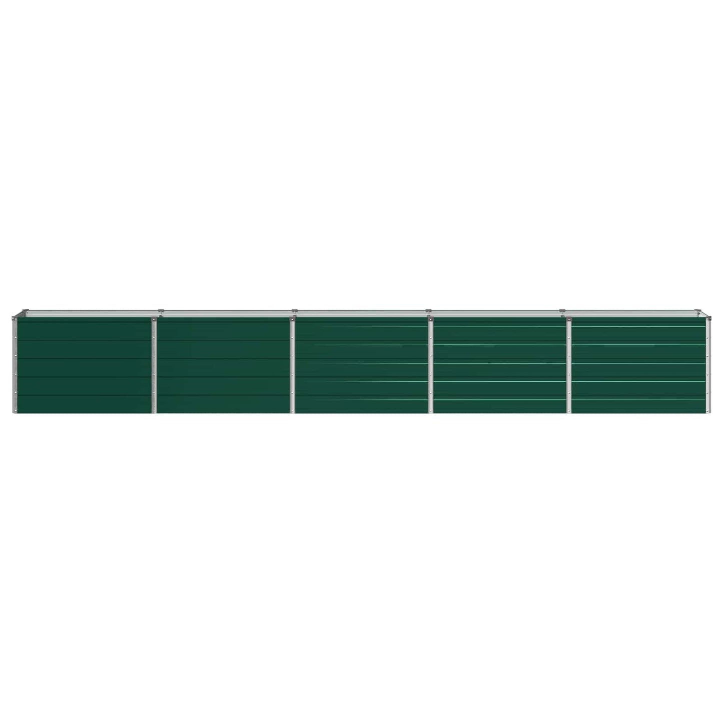 Pakelta sodo lova Žalia 400 x 40 x 55 cm Galvanizuotas plienas