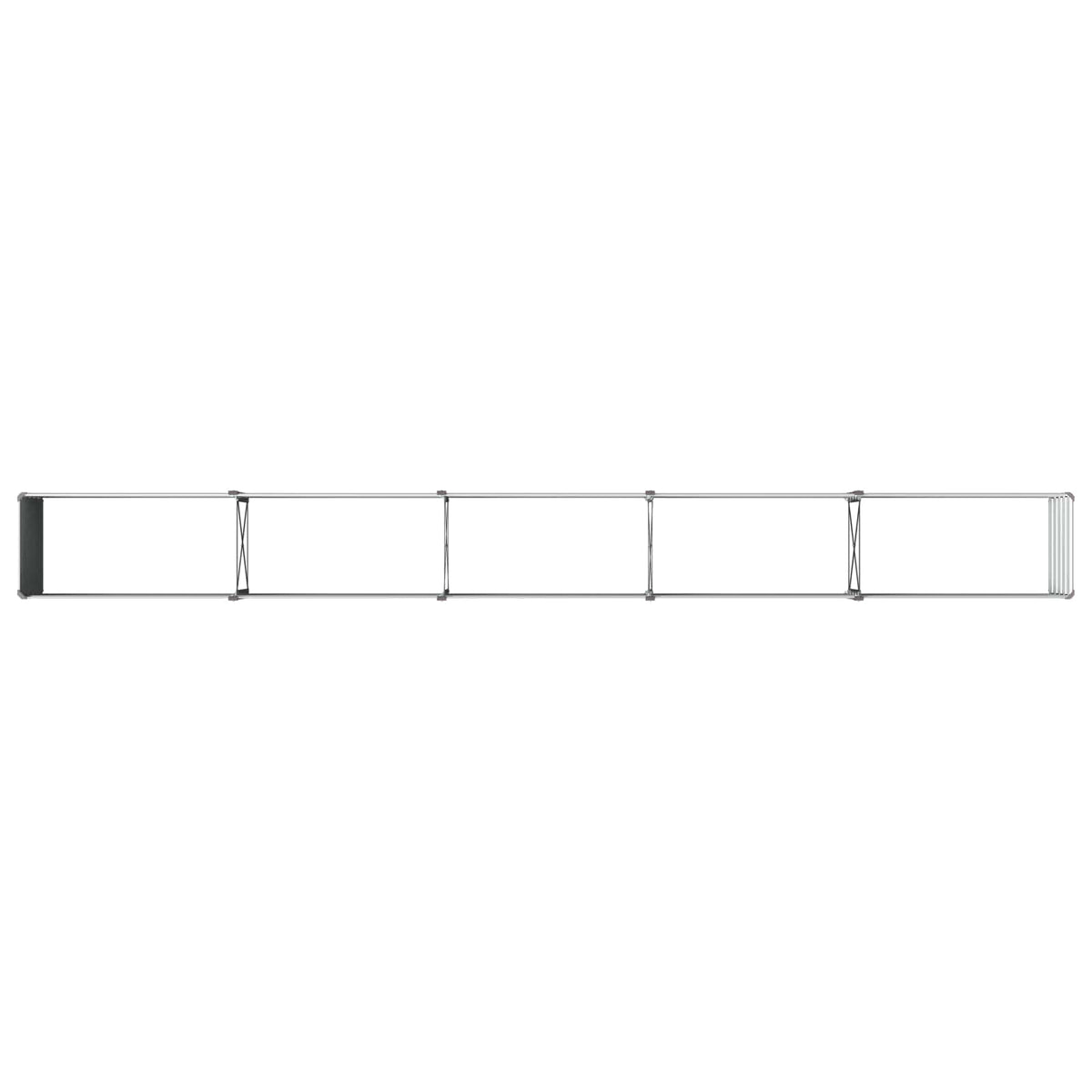 Pakelta sodo lova Pilka 400 x 40 x 55 cm