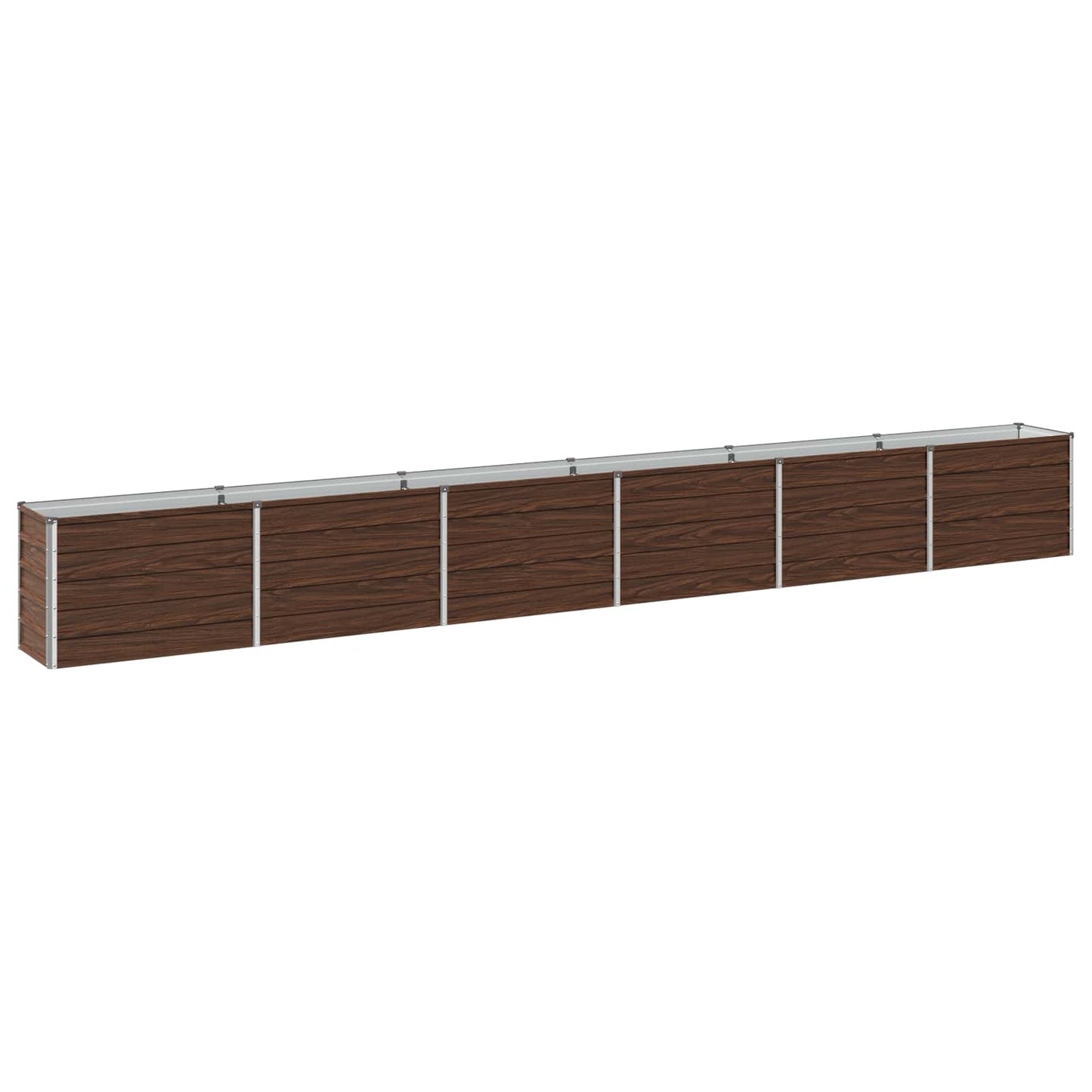 Pakelta sodo lova Juoda 480 x 40 x 55 cm