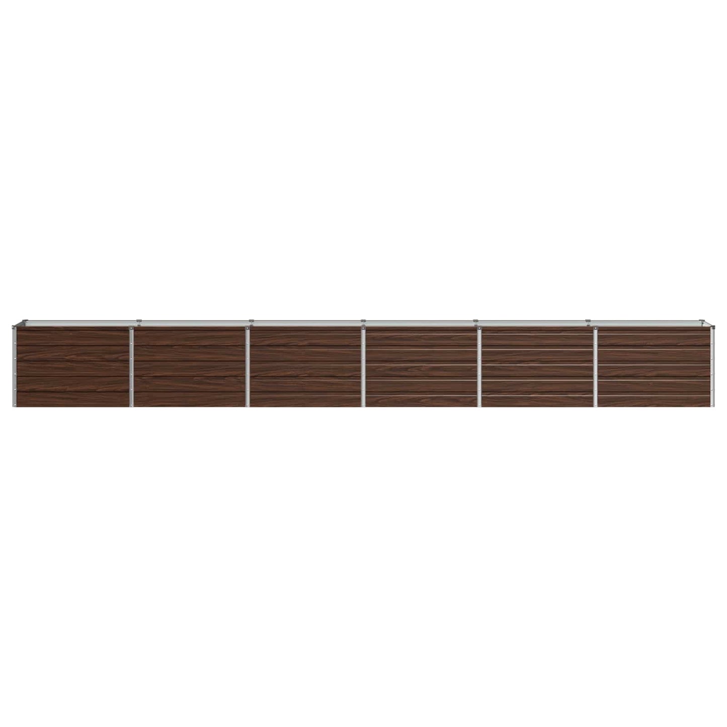 Pakelta sodo lova Juoda 480 x 40 x 55 cm