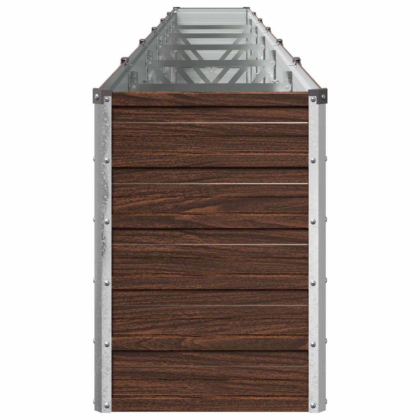 Pakelta sodo lova Juoda 480 x 40 x 55 cm
