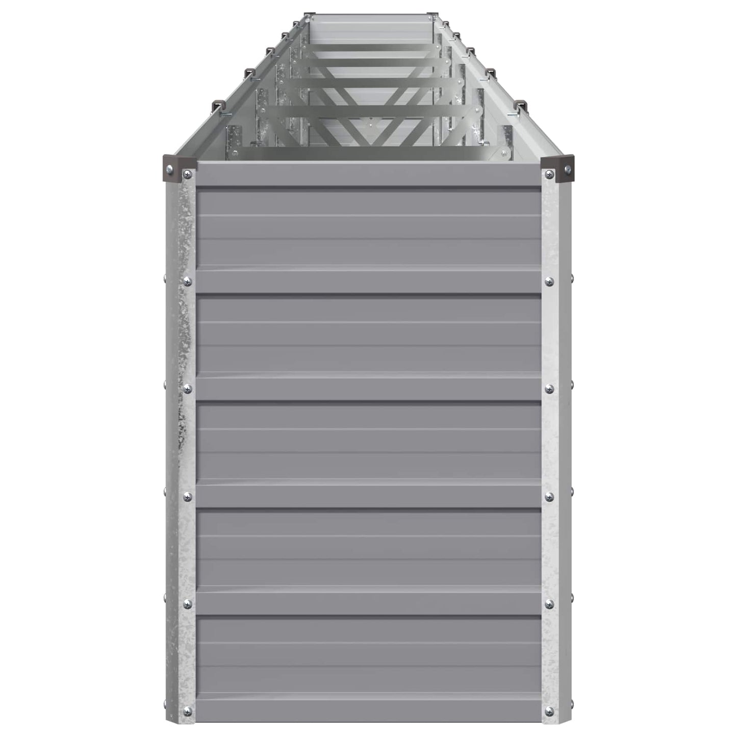 Pakelta sodo lova Pilka 480 x 40 x 55 cm