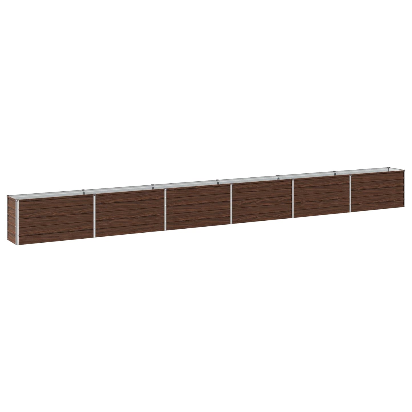 Pakelta sodo lova Juoda 600 x 40 x 55 cm
