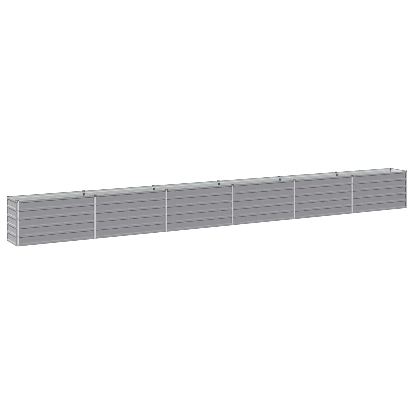 Pakelta sodo lova Pilka 600 x 40 x 55 cm