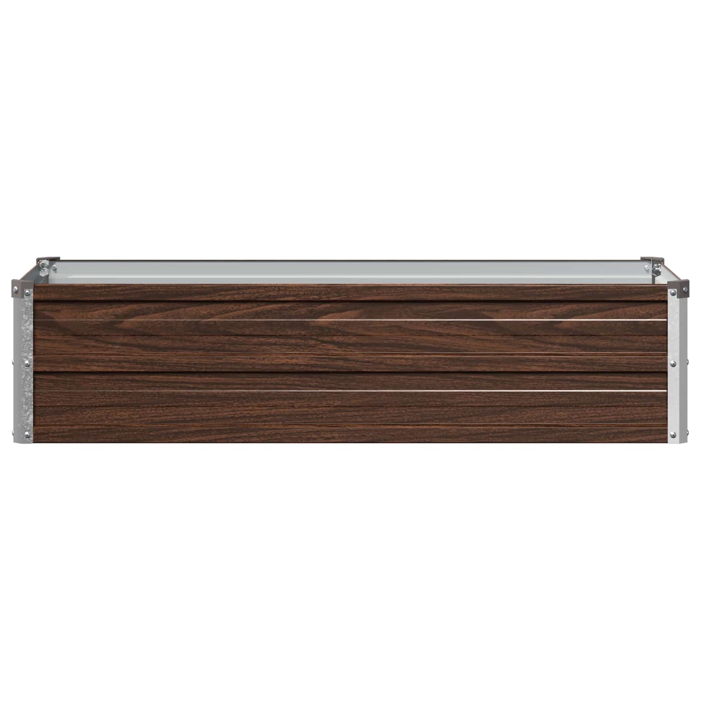 Pakelta sodo lova Juoda 100 x 40 x 24 cm