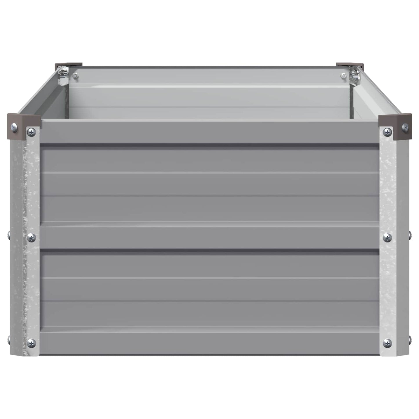 Pakelta sodo lova Pilka 100 x 40 x 24 cm