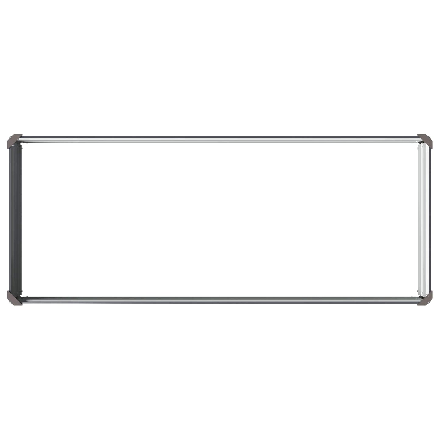 Pakelta sodo lova Antracito 100 x 40 x 24 cm