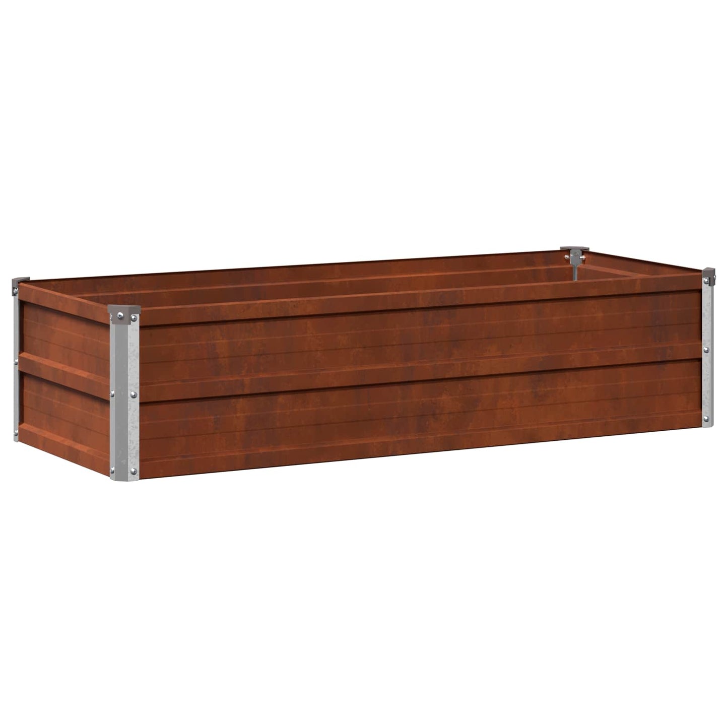 Pakelta sodo lova Rūdijanti 100 x 40 x 24 cm kartonas