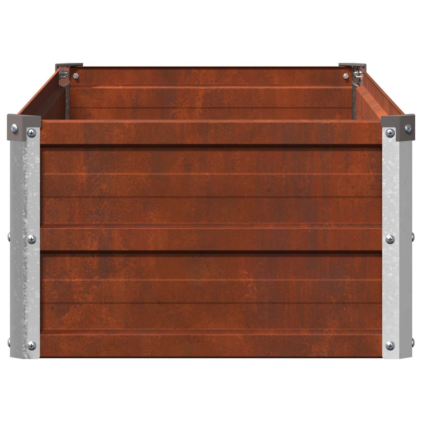 Pakelta sodo lova Rūdijanti 100 x 40 x 24 cm kartonas