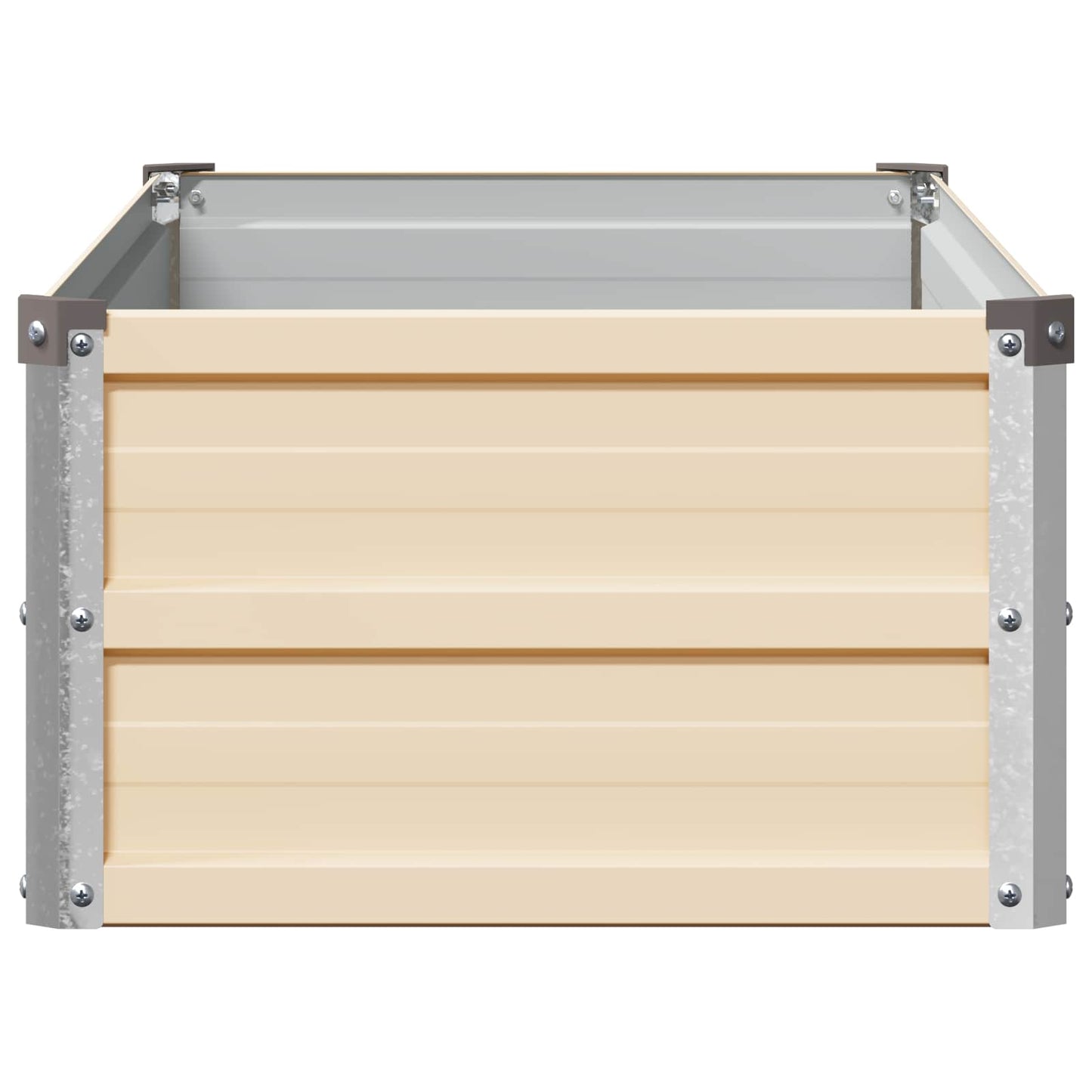 Pakelta sodo lova Ivory 100 x 40 x 24 cm
