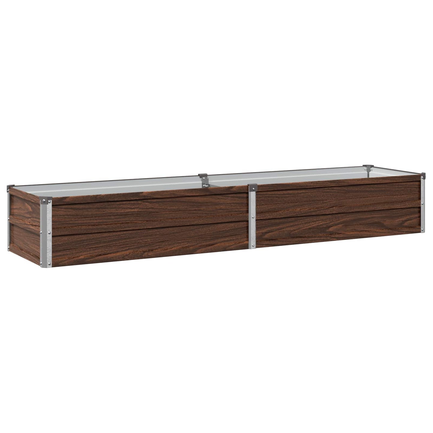 Pakelta sodo lova Juoda 160 x 40 x 24 cm