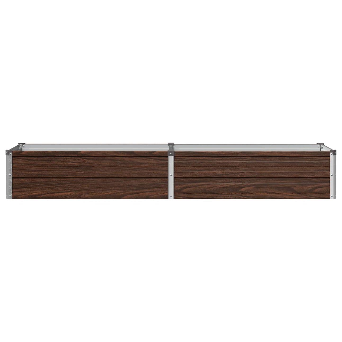 Pakelta sodo lova Juoda 160 x 40 x 24 cm