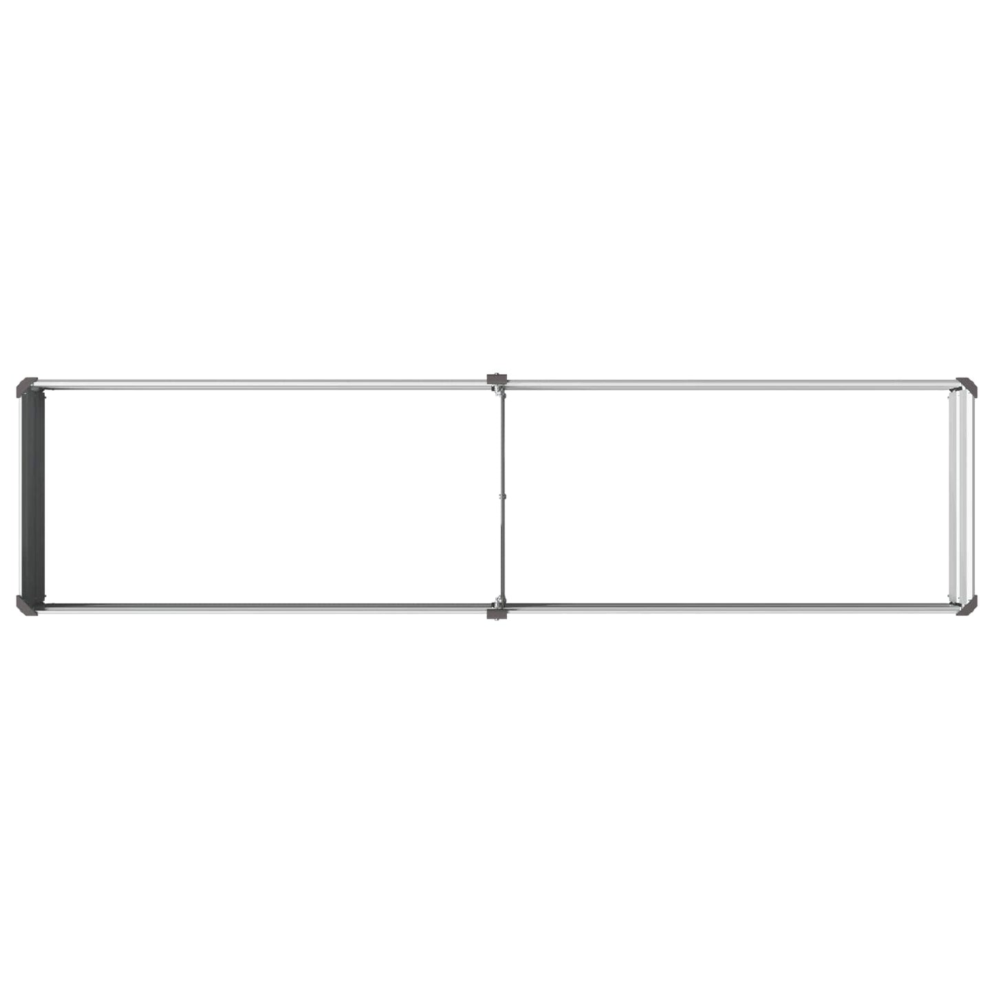 Pakelta sodo lova Pilka 160 x 40 x 24 cm