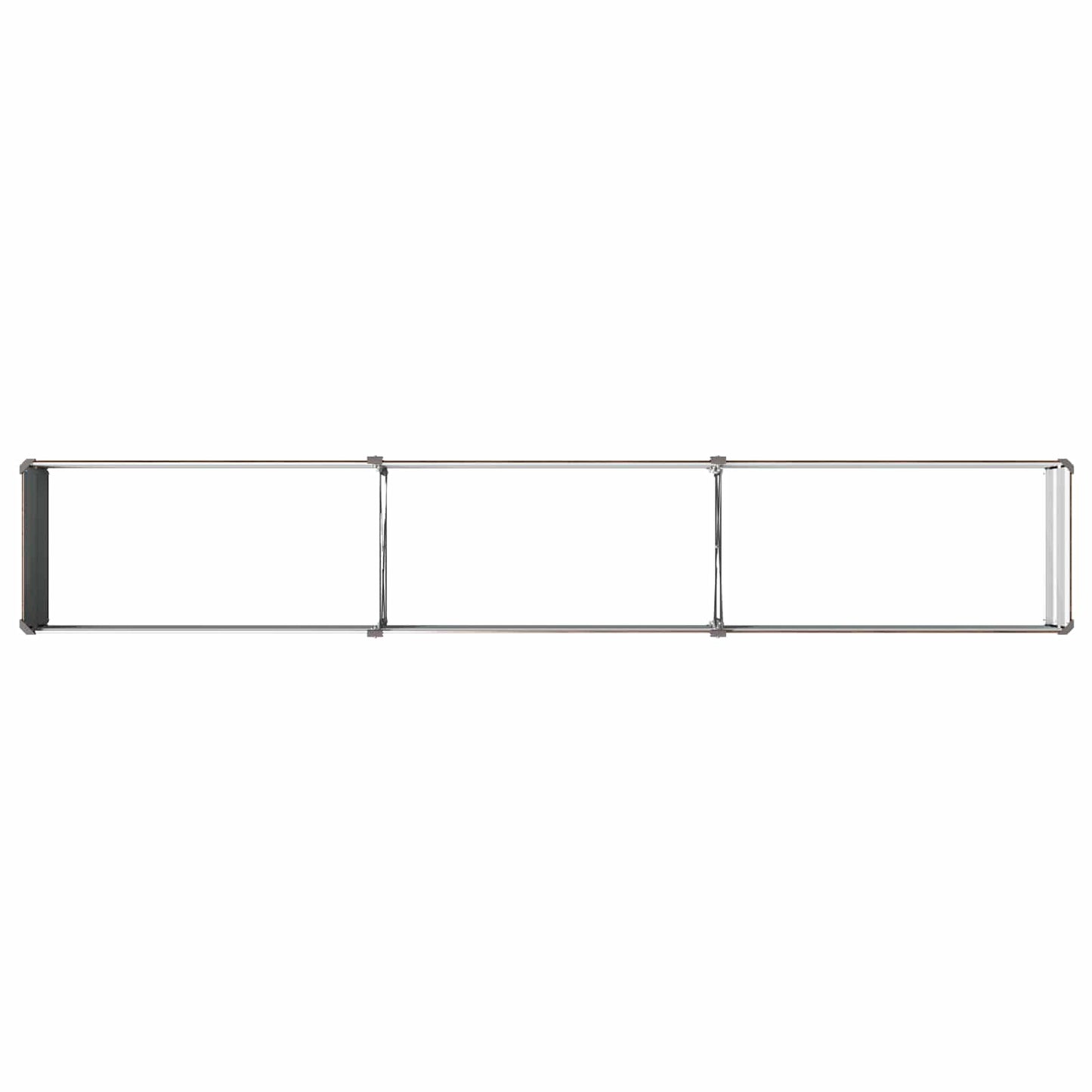 Pakelta sodo lova Juoda 240 x 40 x 24 cm