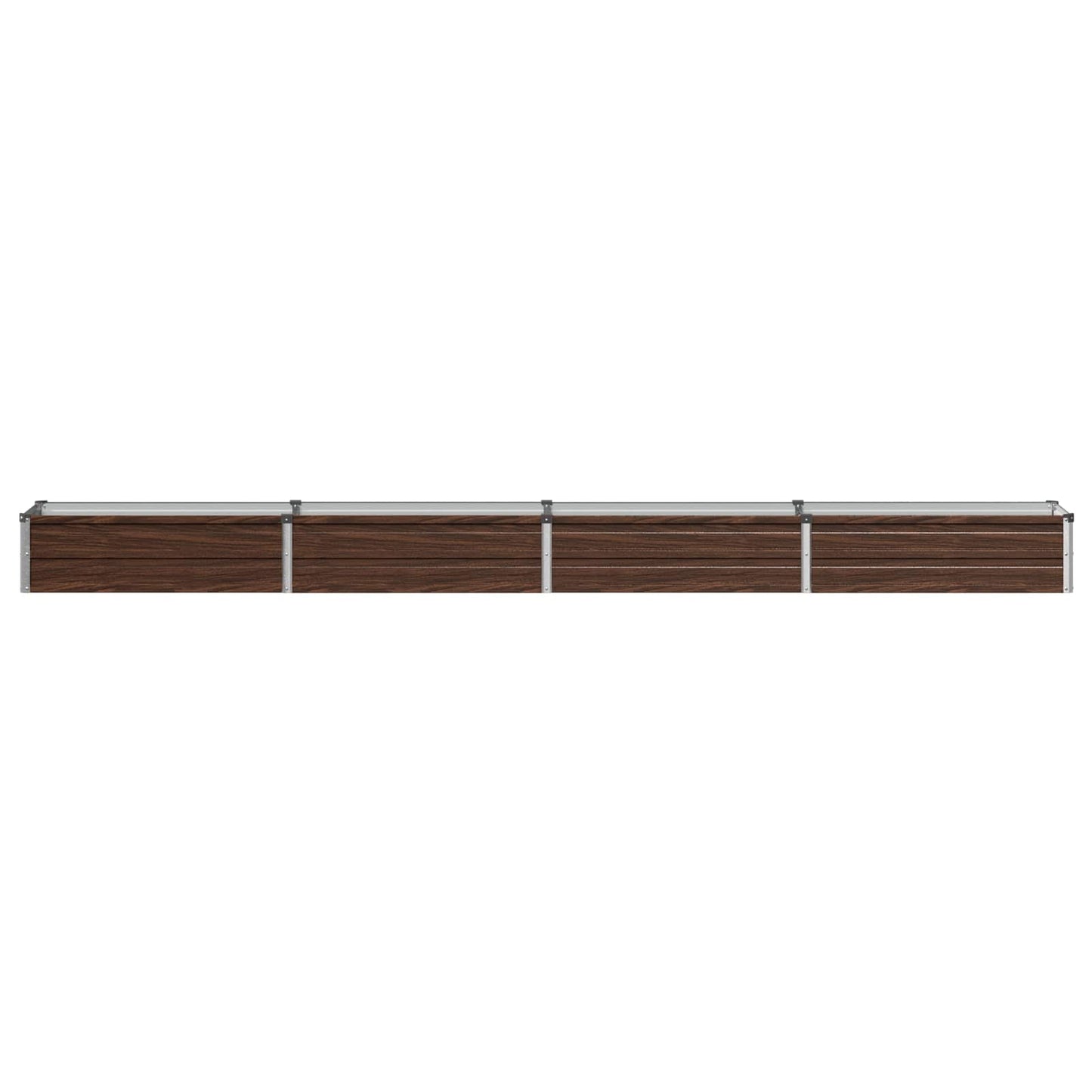 Pakelta sodo lova Juoda 320 x 40 x 24 cm
