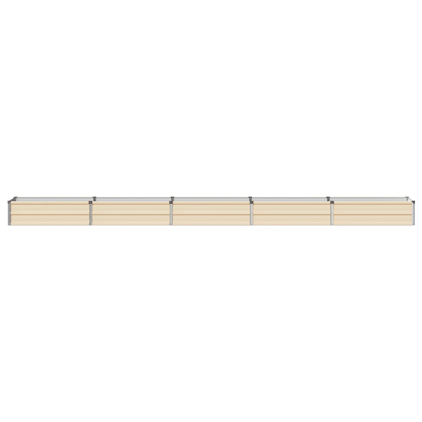Pakelta sodo lova Ivory 400 x 40 x 24 cm