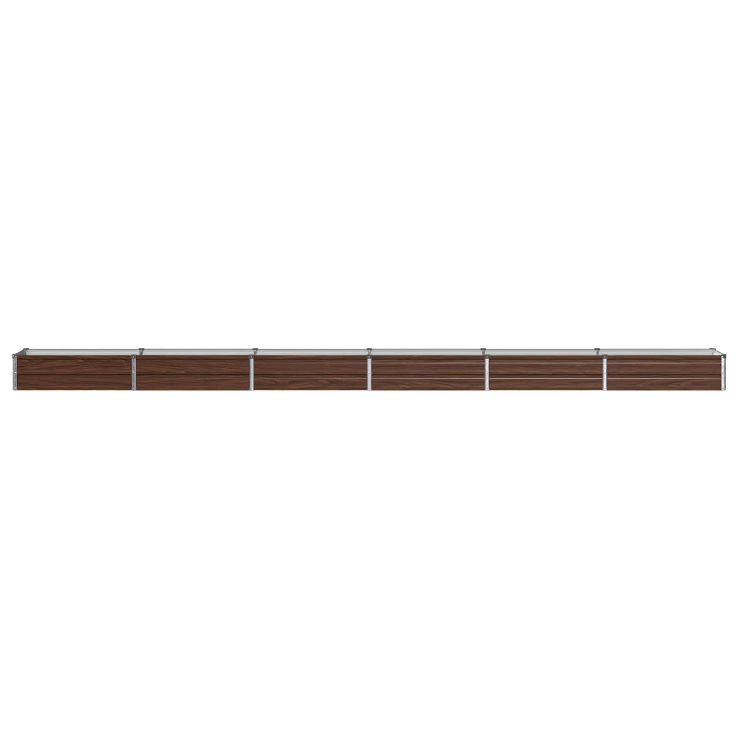 Pakelta sodo lova Juoda 480 x 40 x 24 cm