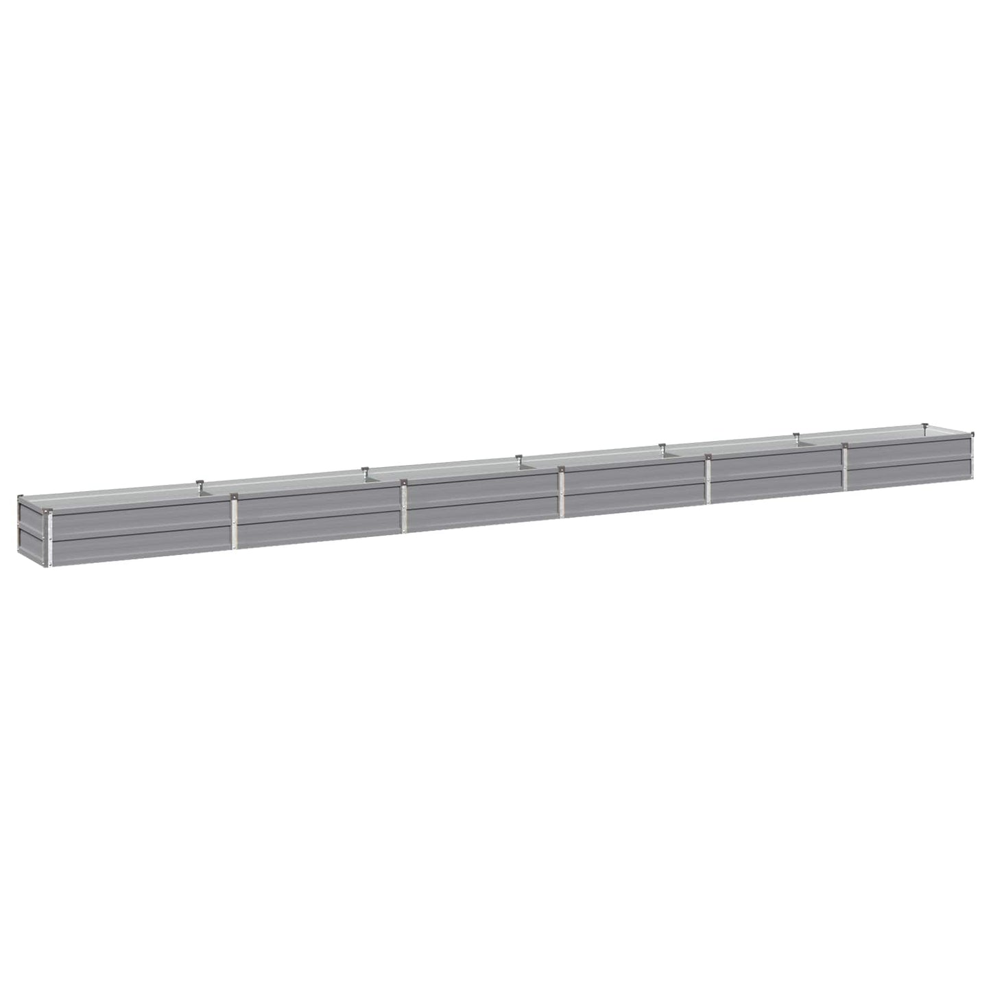Pakelta sodo lova Pilka 480 x 40 x 24 cm