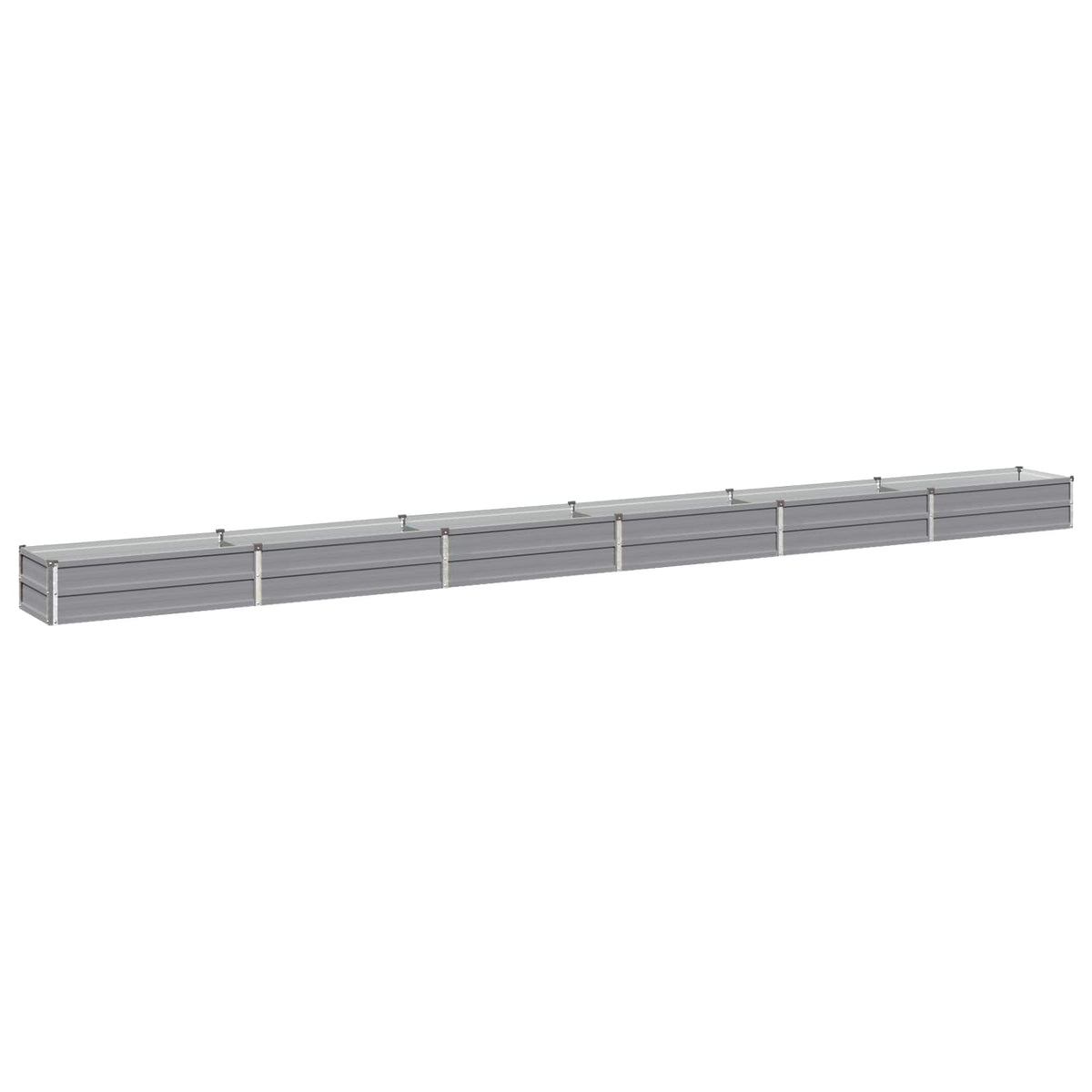 Pakelta sodo lova Pilka 480 x 40 x 24 cm