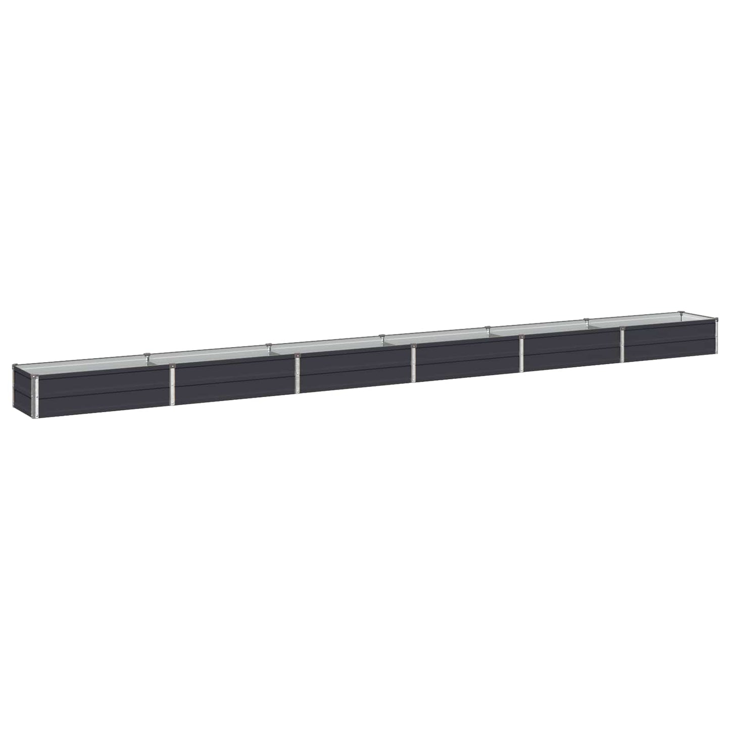 Pakelta sodo lova Antracito 480 x 40 x 24 cm