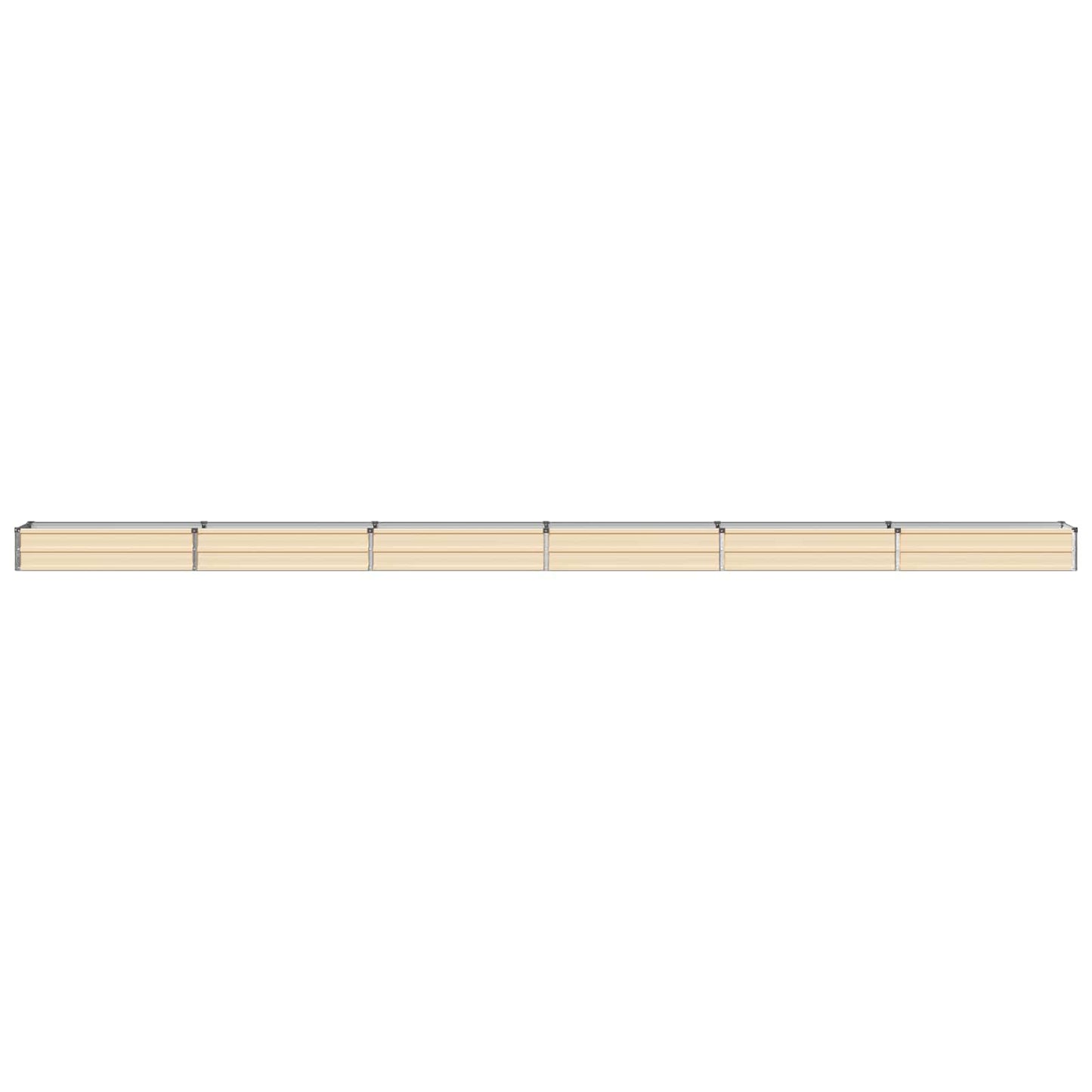 Pakelta sodo lova Ivory 600 x 40 x 24 cm
