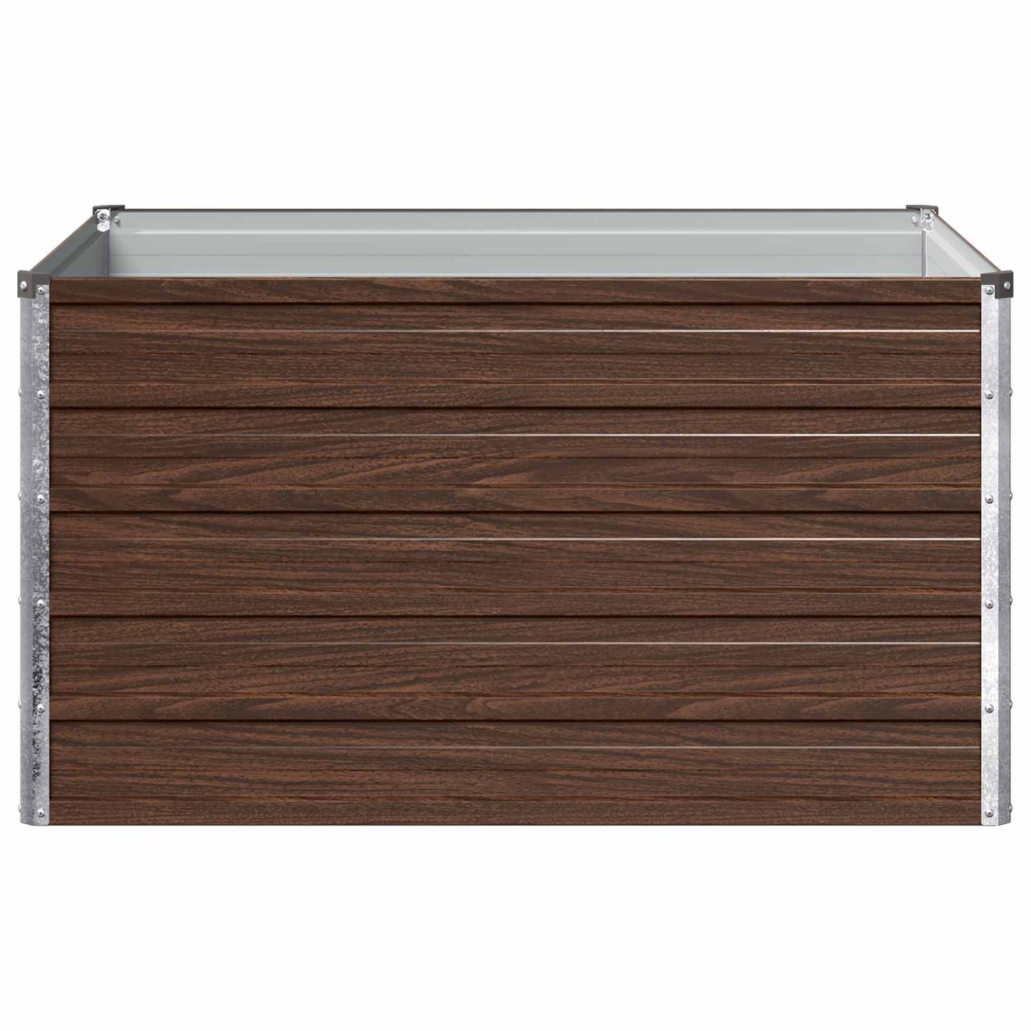 Pakelta sodo lova Juoda 100 x 80 x 55 cm