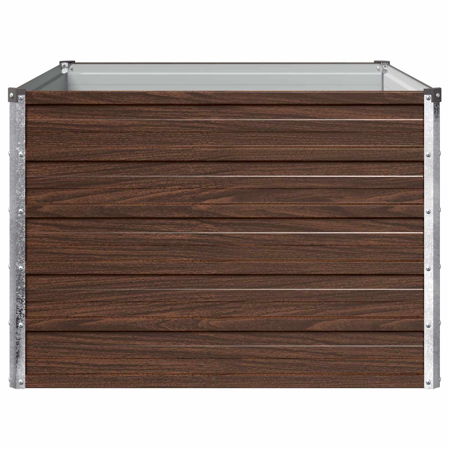 Pakelta sodo lova Juoda 100 x 80 x 55 cm