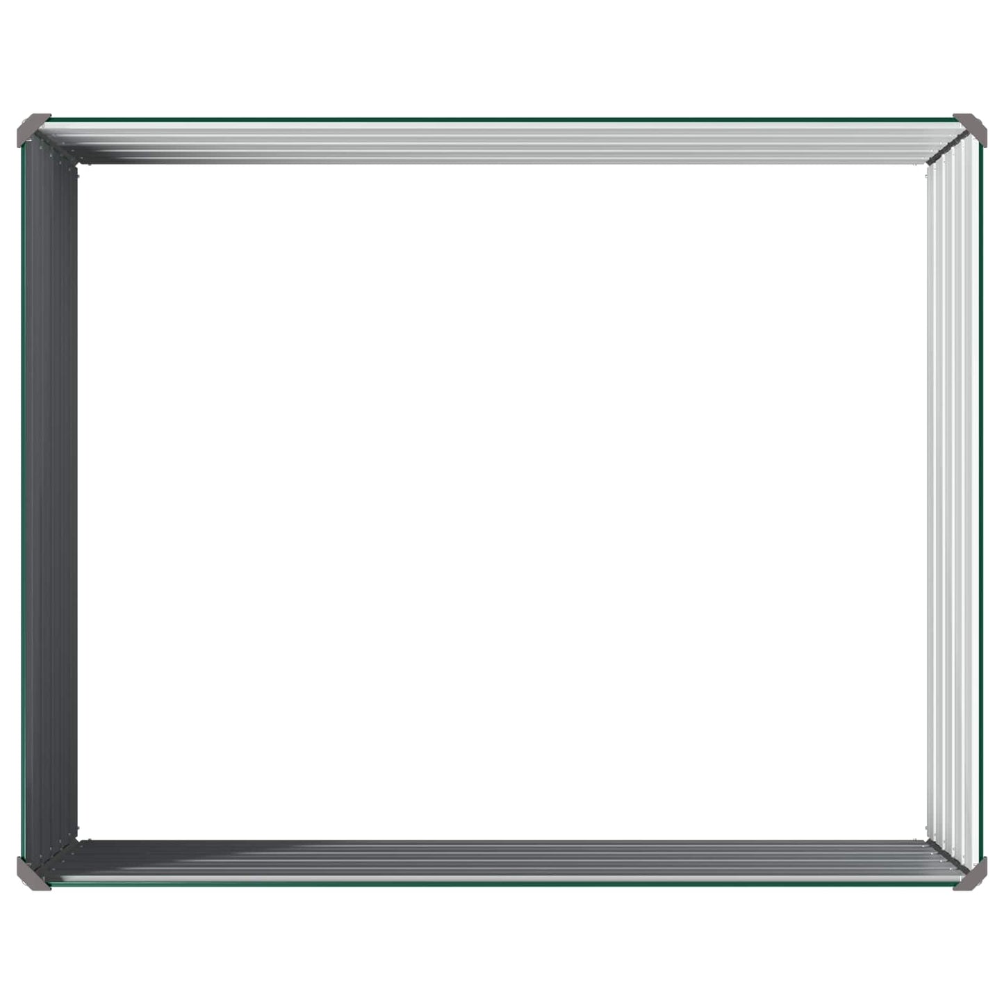 Pakelta sodo lova Žalia 100 x 80 x 55 cm