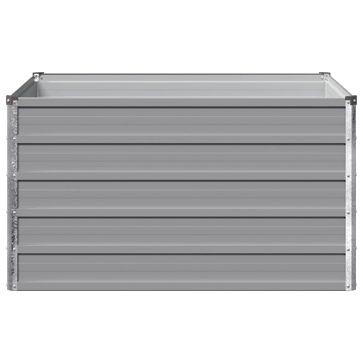 Pakelta sodo lova Pilka 100 x 80 x 55 cm