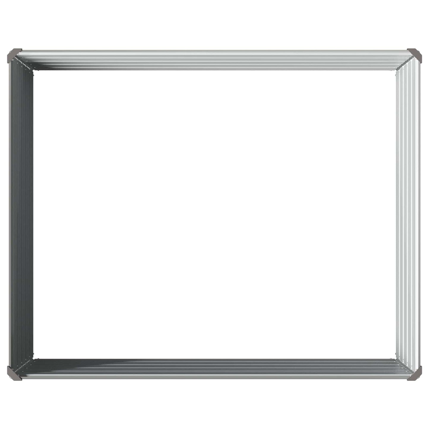 Pakelta sodo lova Pilka 100 x 80 x 55 cm