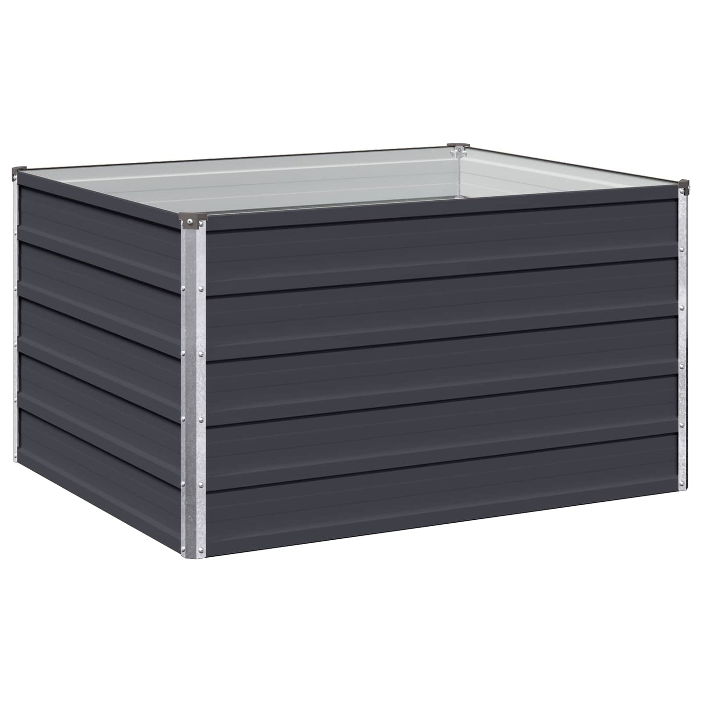 Pakelta sodo lova Antracito 100 x 80 x 55 cm