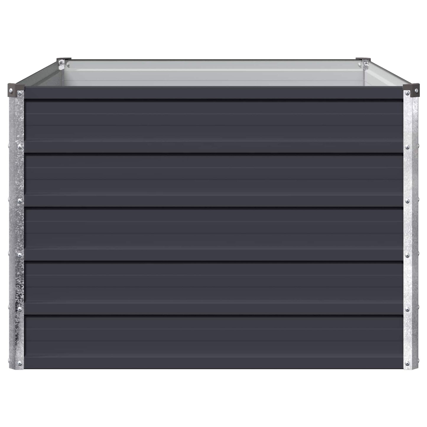 Pakelta sodo lova Antracito 100 x 80 x 55 cm