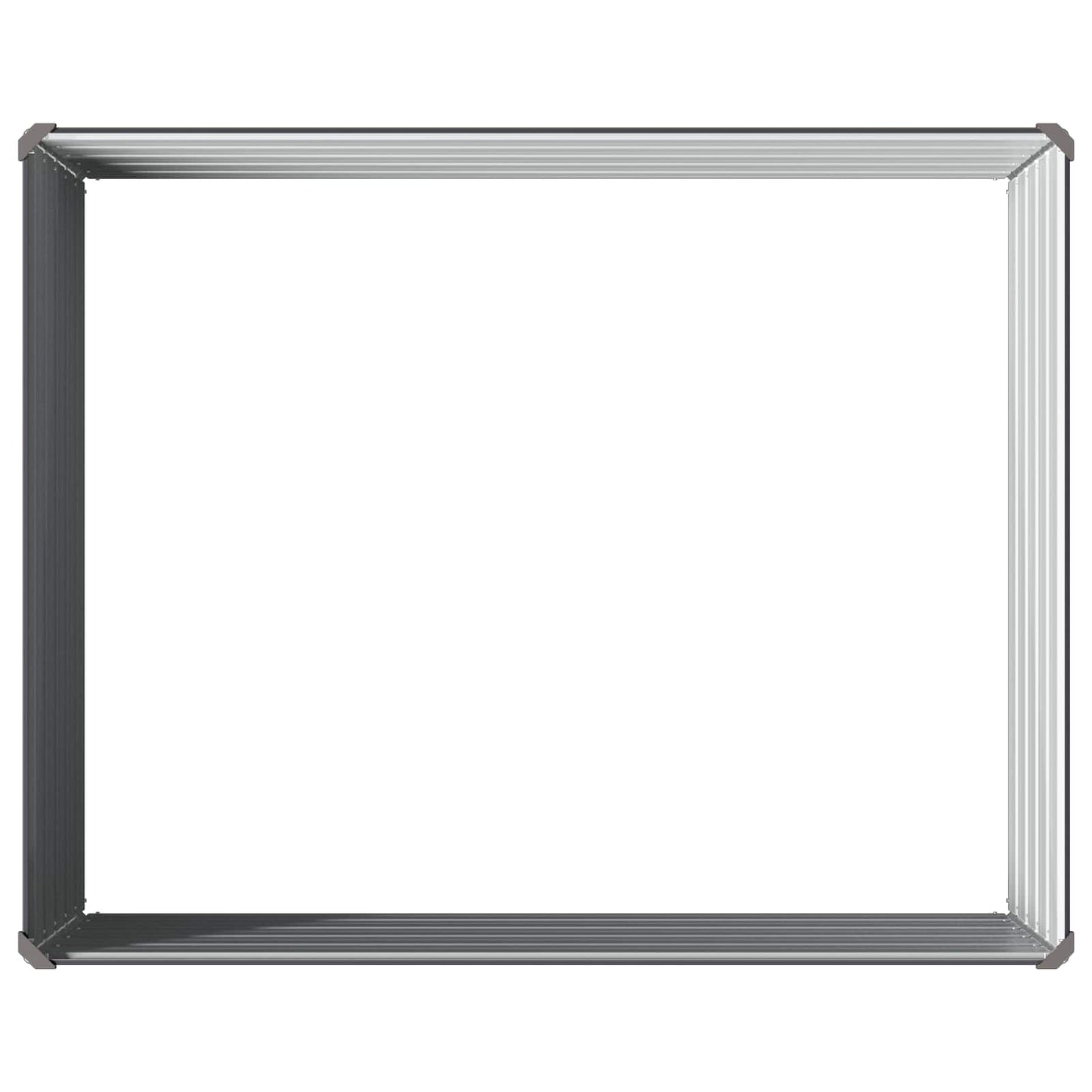 Pakelta sodo lova Antracito 100 x 80 x 55 cm