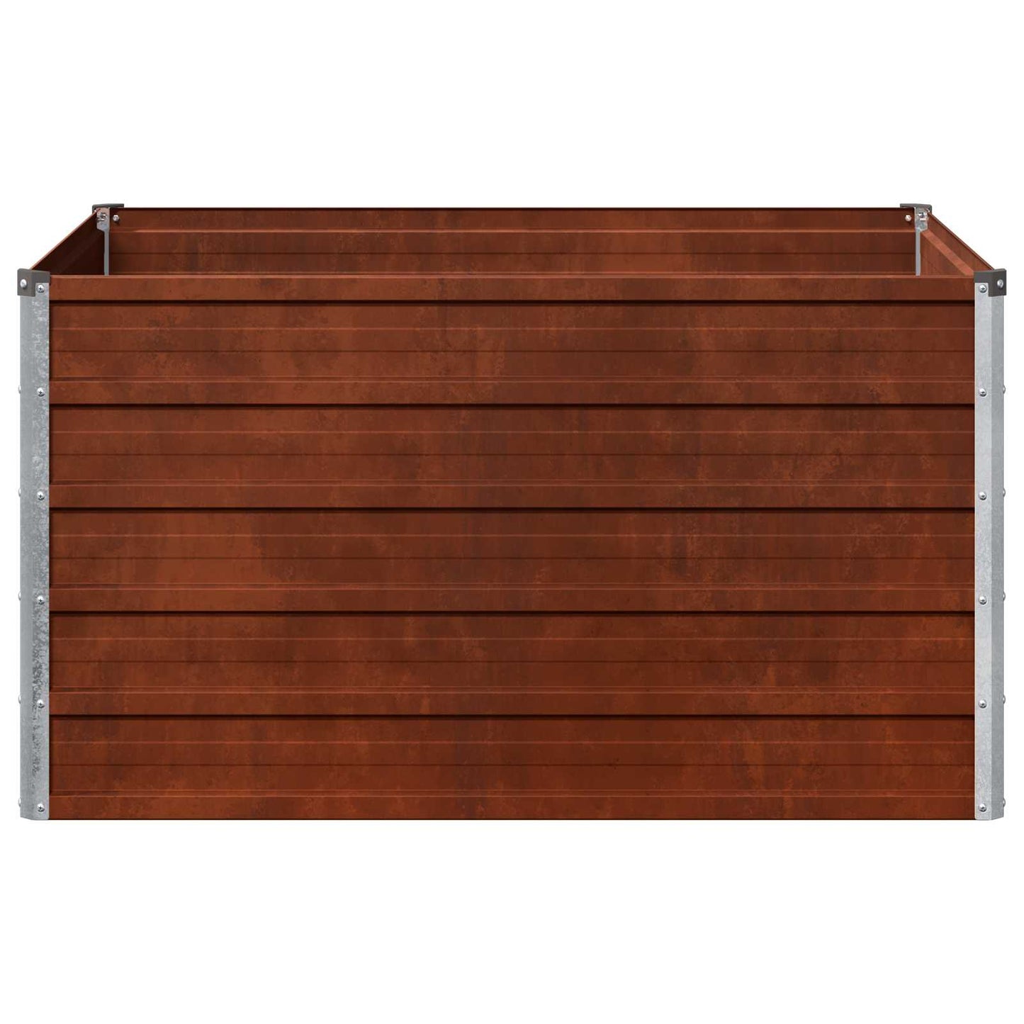 Pakelta sodo lova Rūdijanti 100 x 80 x 55 cm kartonas