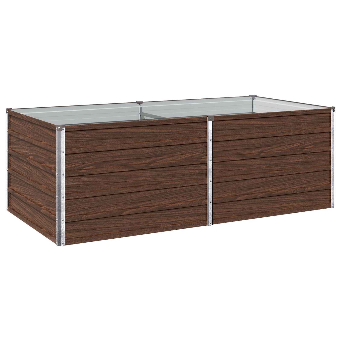 Pakelta sodo lova Juoda 160 x 80 x 55 cm