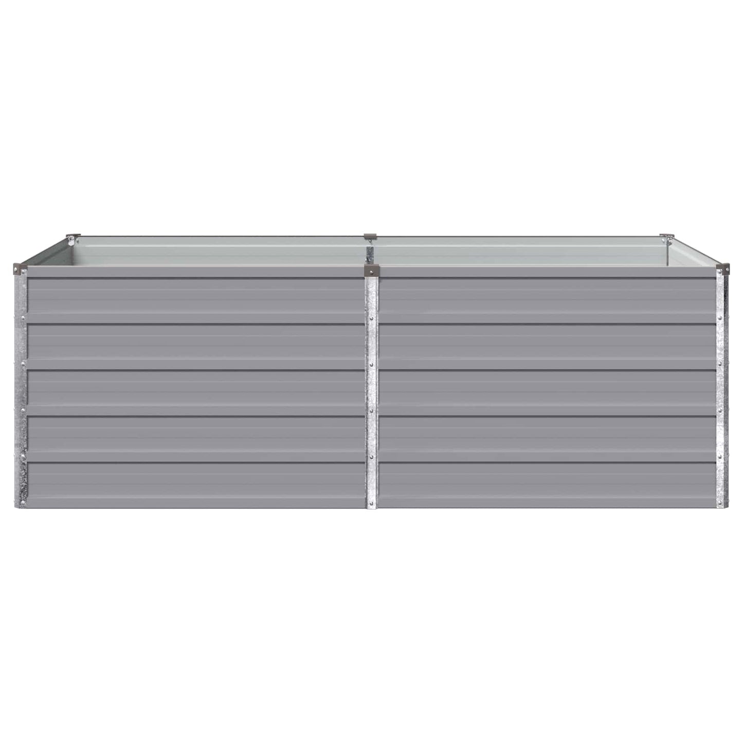 Pakelta sodo lova Pilka 160 x 80 x 55 cm