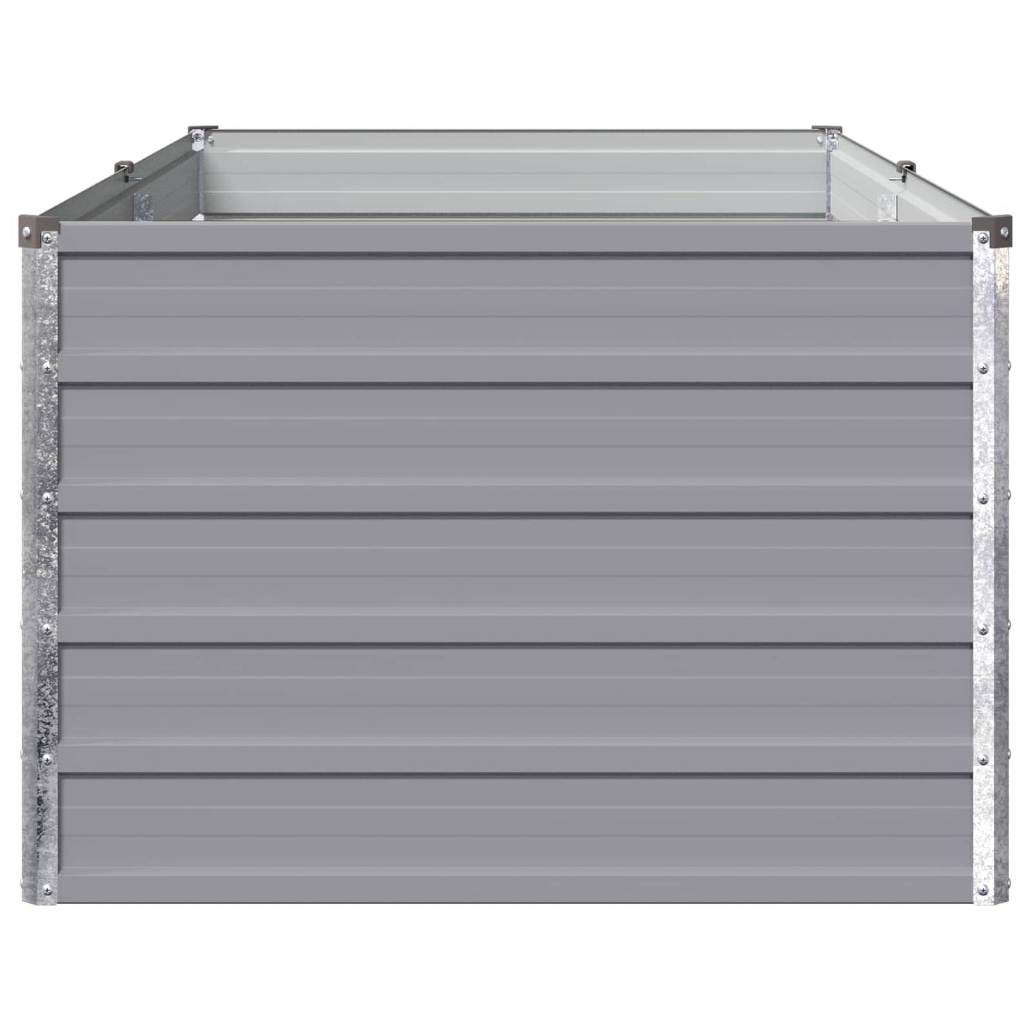 Pakelta sodo lova Pilka 160 x 80 x 55 cm