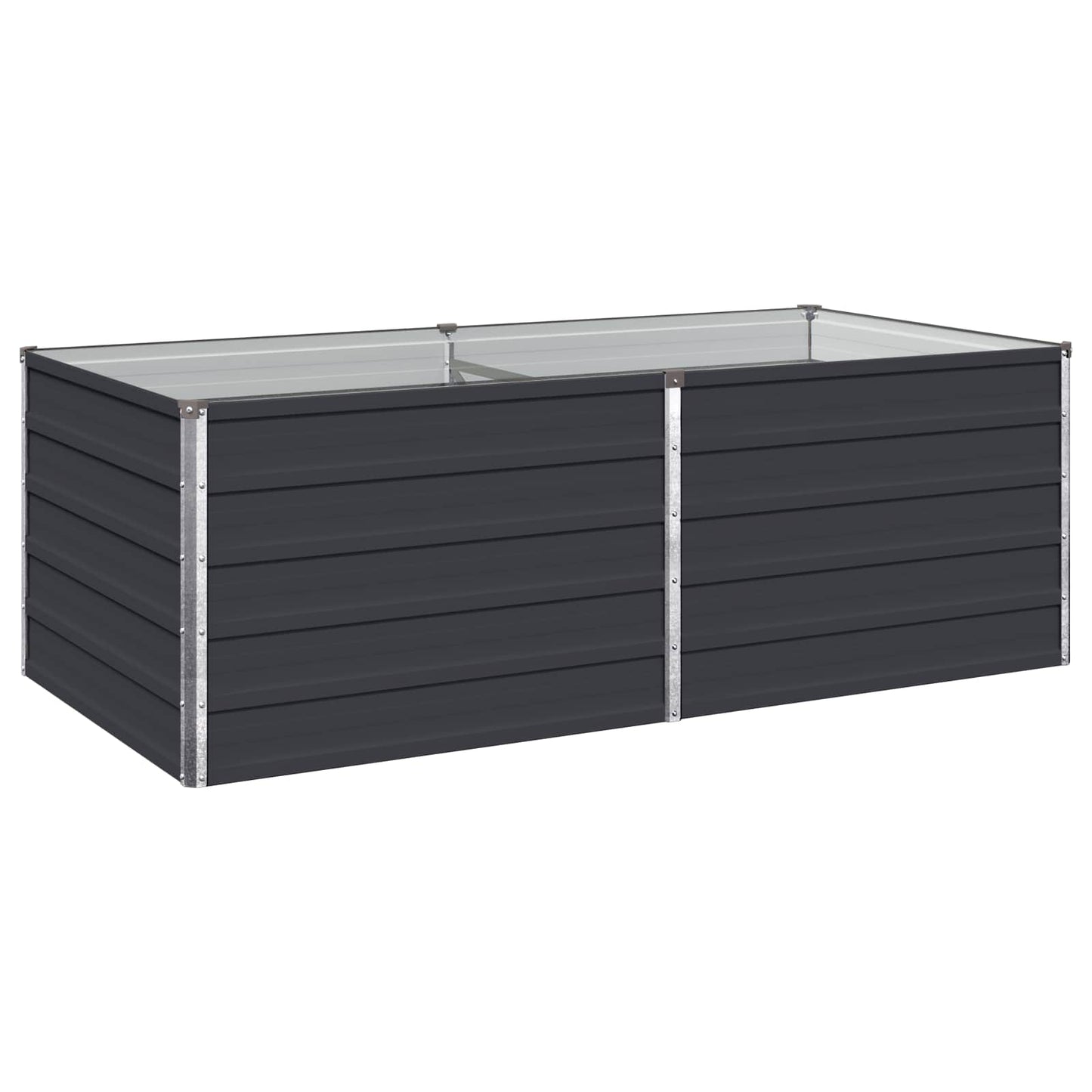 Pakelta sodo lova Antracito 160 x 80 x 55 cm
