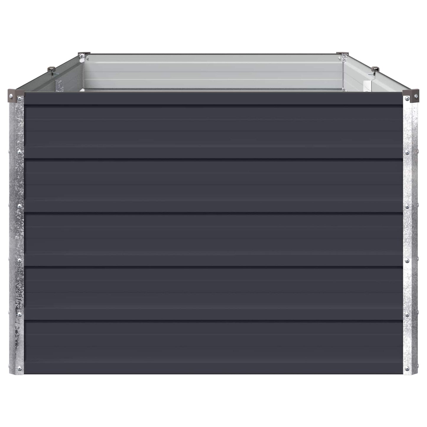 Pakelta sodo lova Antracito 160 x 80 x 55 cm