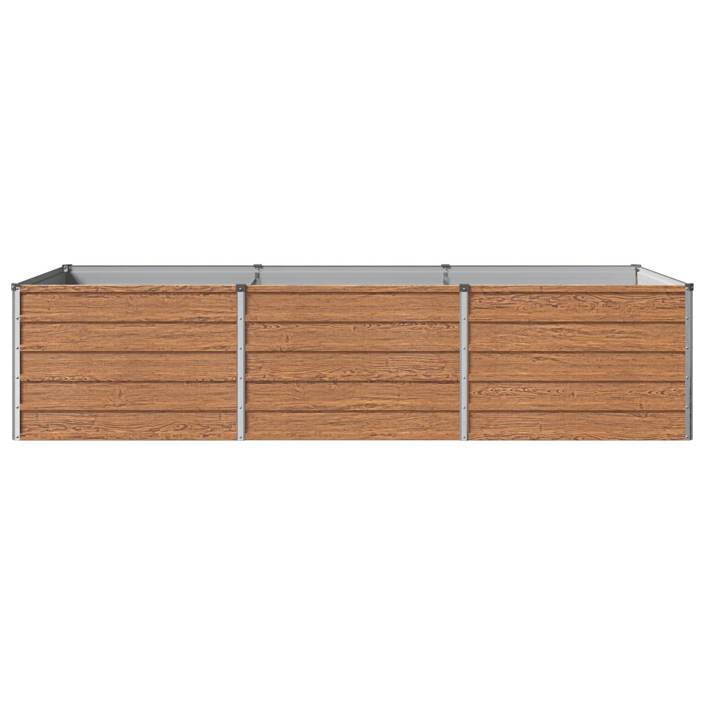 Pakelta sodo lova Medžio rudas 240 x 80 x 55 cm
