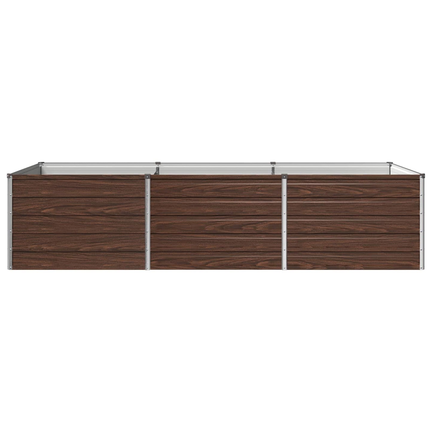 Pakelta sodo lova Juoda 240 x 80 x 55 cm