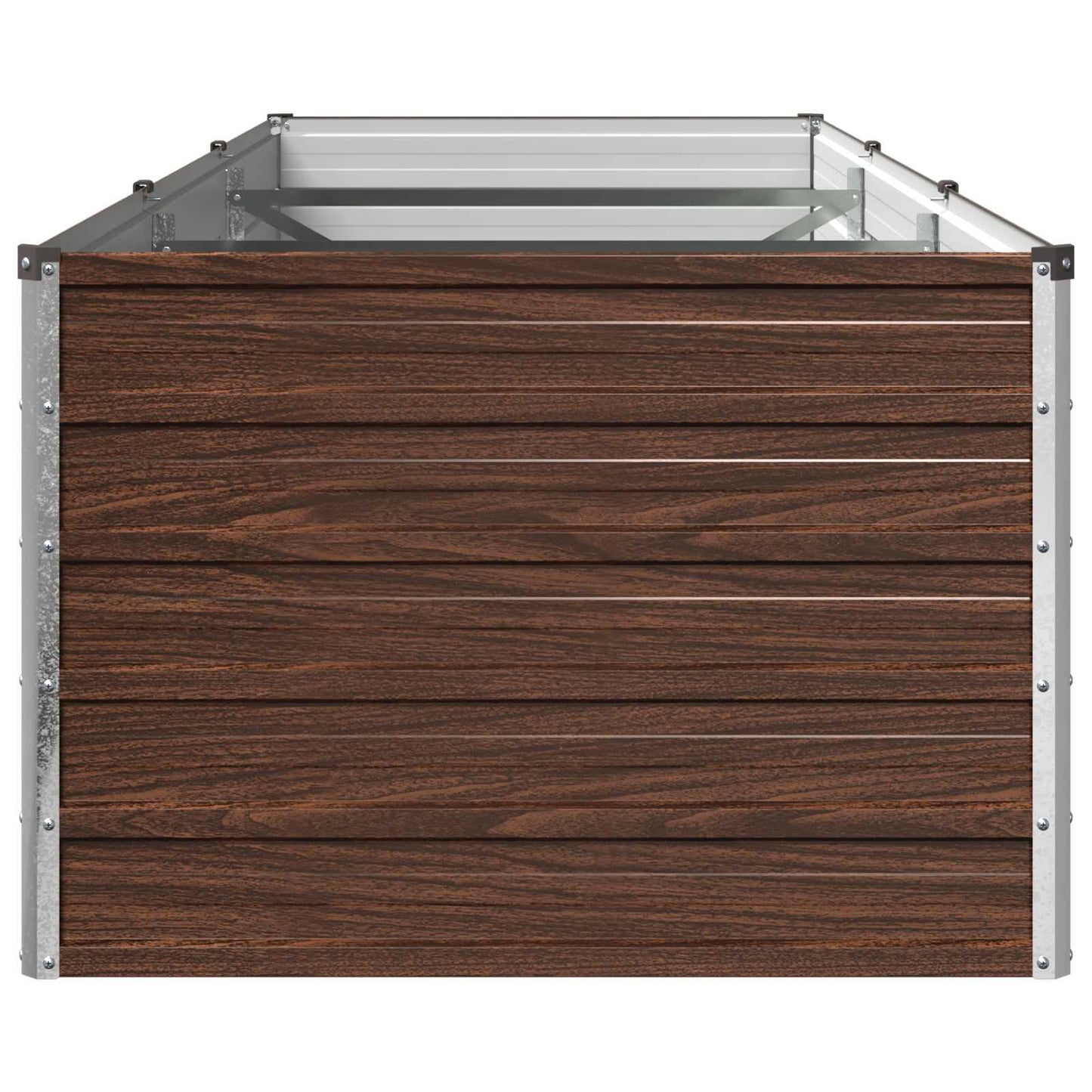 Pakelta sodo lova Juoda 240 x 80 x 55 cm