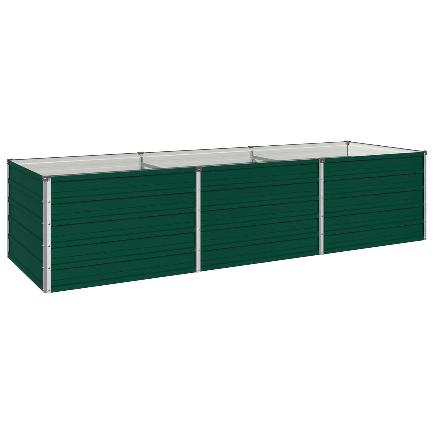Pakelta sodo lova Žalia 240 x 80 x 55 cm